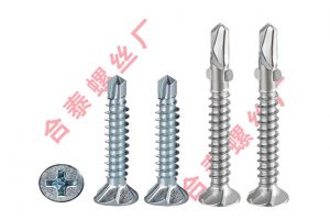 非標(biāo)鉆尾螺絲之帶棱鉆尾螺絲